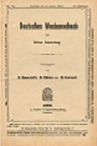 DEUTSCHES WOCHENSCHACH / 1906 vol 22, no 31